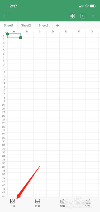 手机WPS Office表格如何插入图片