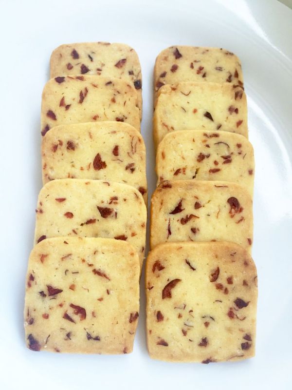 蔓越莓玫瑰花饼干