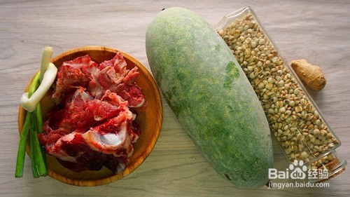 家常美食之排骨薏仁冬瓜汤的做法