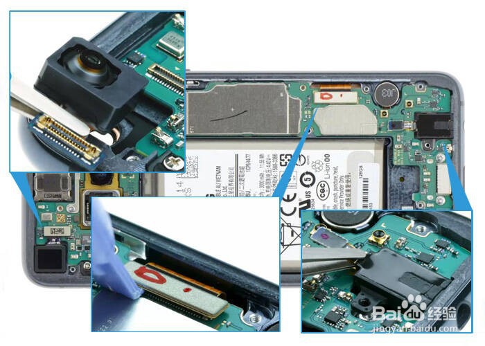 如何拆卸三星S10以更换后置摄像头