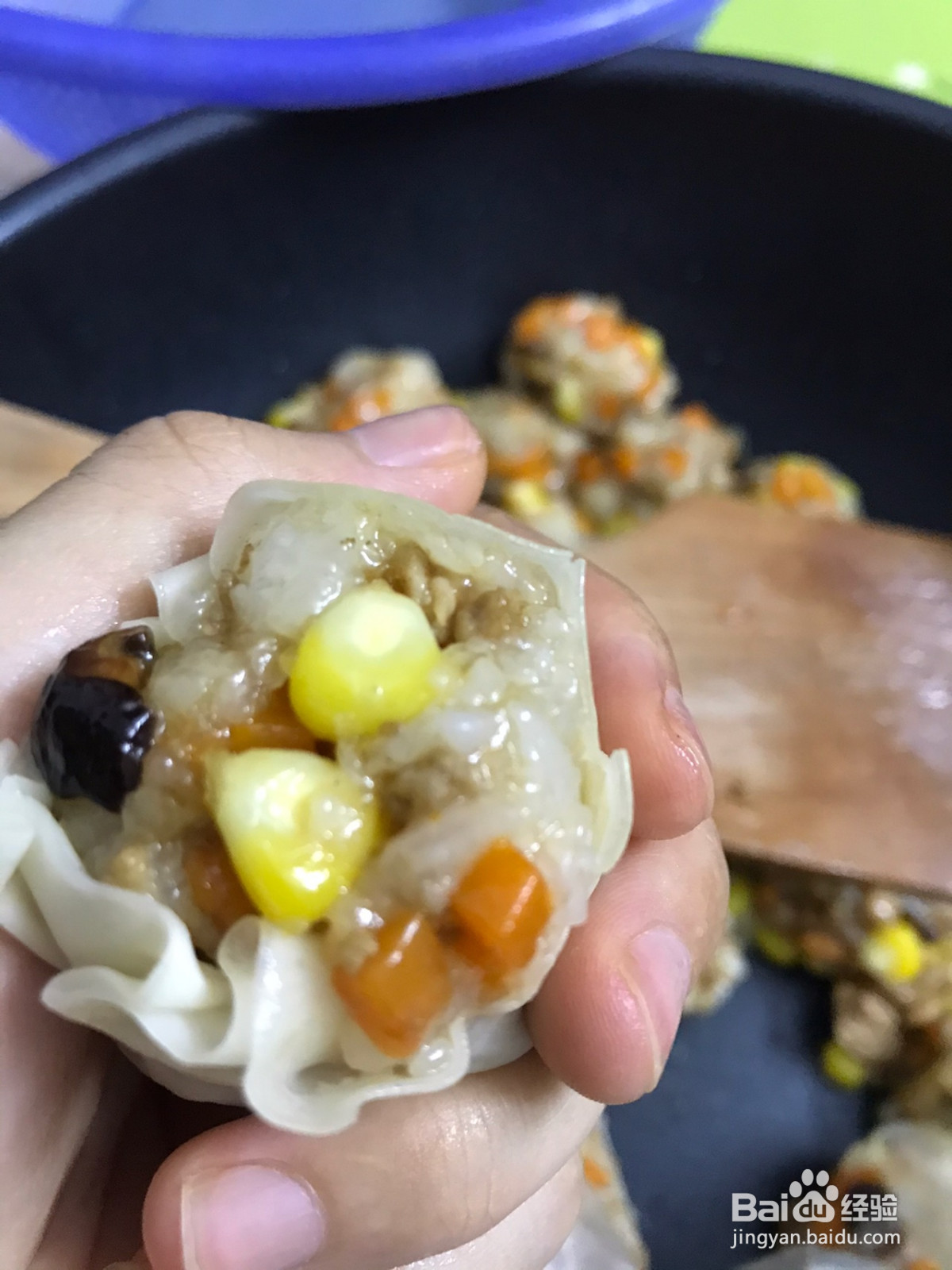 香菇大烧麦的做法