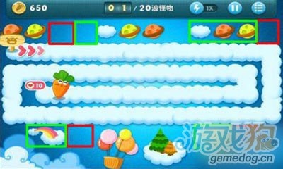 保卫萝卜天际主题第11关详细攻略视频攻略