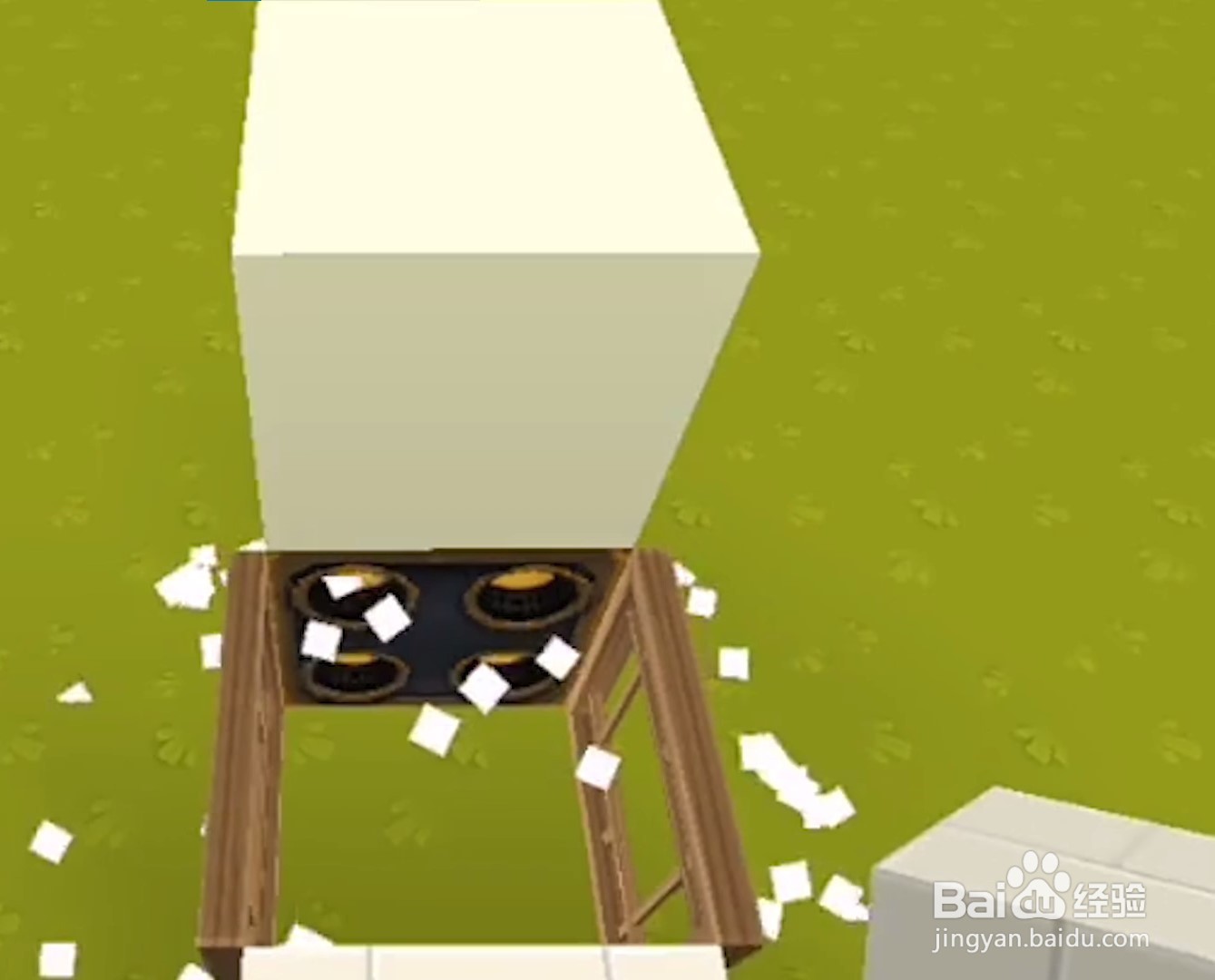 迷你世界游戏如何制作一个马桶？