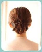 韩式扎发一分钟速成变优雅甜心