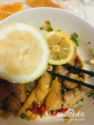 柠檬鸡爪怎么做
