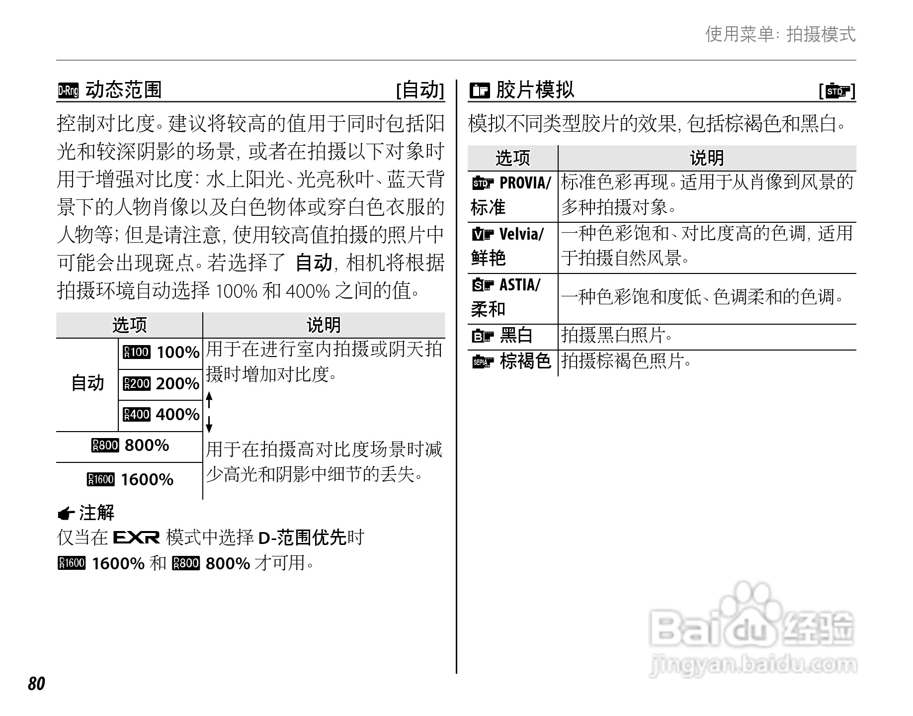 富士HS22EXR数码相机说明书:[10]