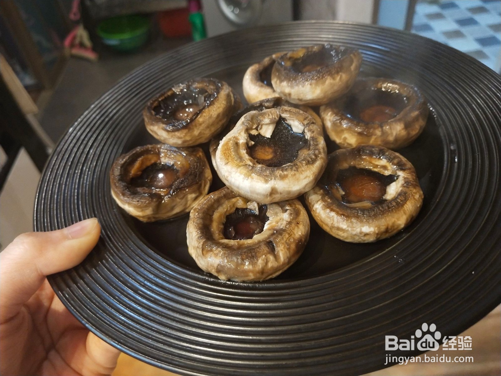 煎口蘑的怎么做？