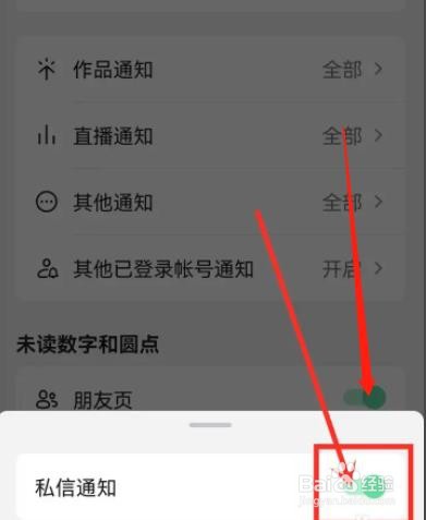 抖音账号在其他设备登录怎么设置私信提醒