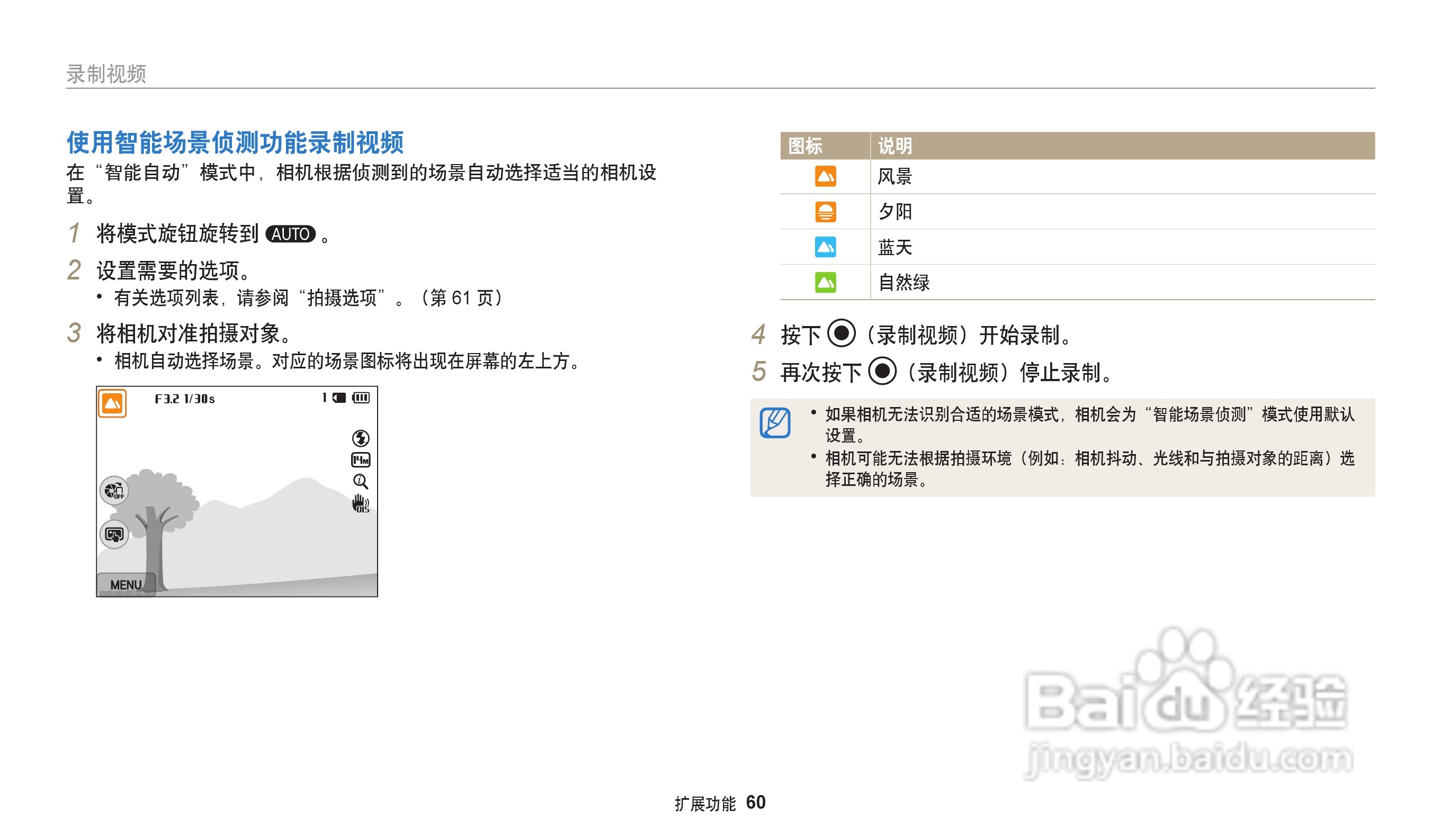 三星WB202F数码相机说明书:[7]
