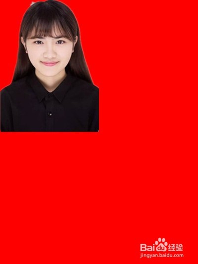 怎样使用美图秀秀修改一寸照的背景颜色