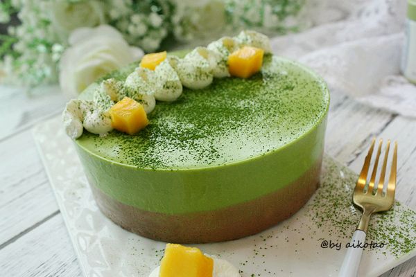 巧克力抹茶慕斯蛋糕