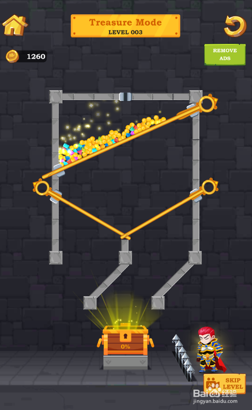 Teen Hero里Treasure Mode的LEVEL 3怎样通过