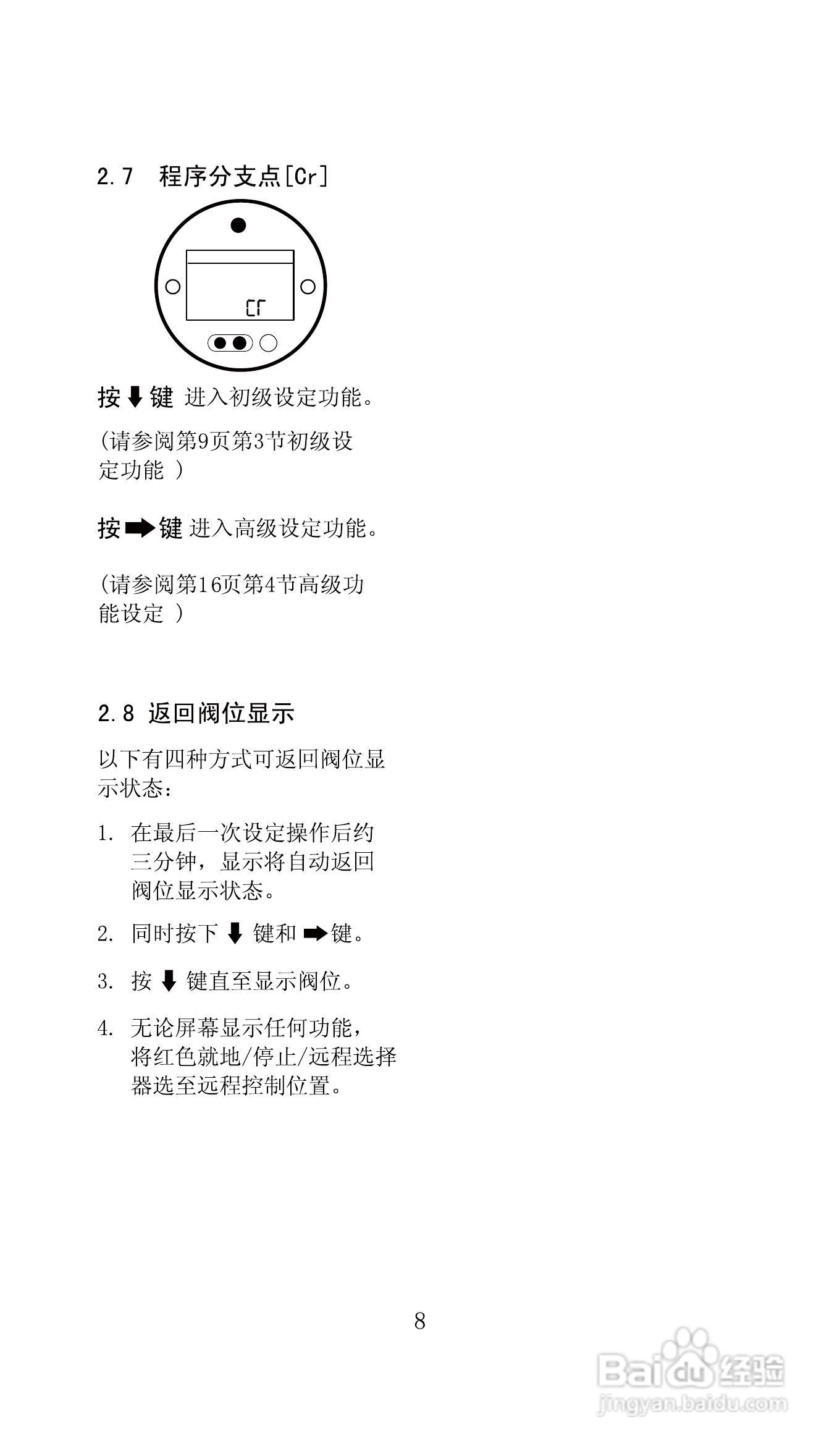 Autork奥托克电动执行器使用手册:[1]
