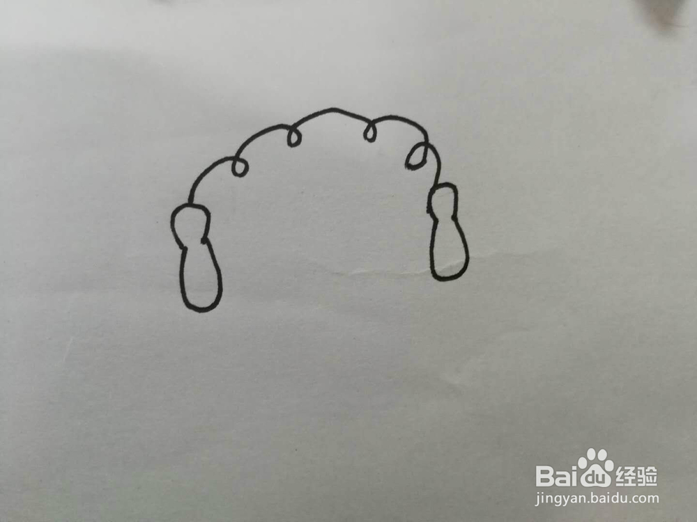 简笔画小跳绳