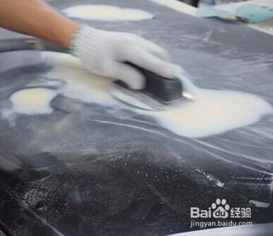 汽车喷萤火虫变光漆全过程