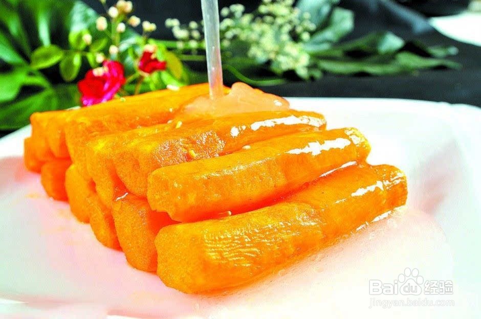 蜜汁山药的做法