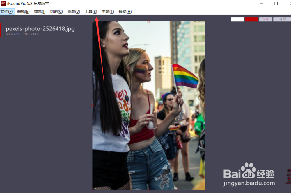 如何设置iroundpic开启载入来源预览功能
