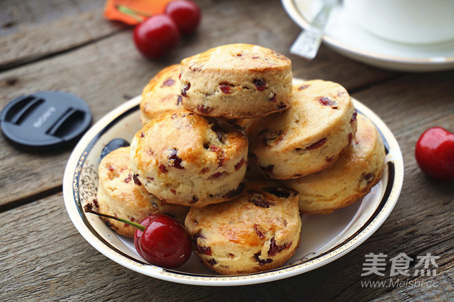 蔓越莓司康饼