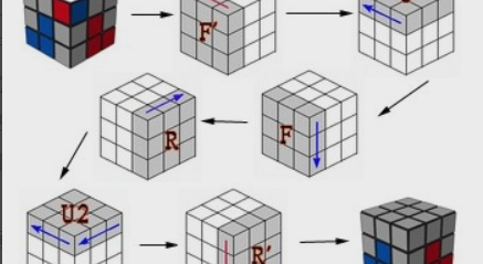 三阶魔方还原步骤详图