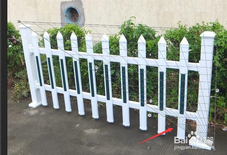 ps软件中如何使用透视裁剪工具？