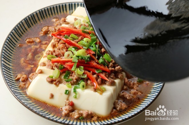 肉末蒸豆腐——香嫩可口