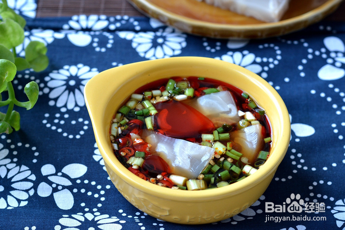 水晶肉皮冻的做法