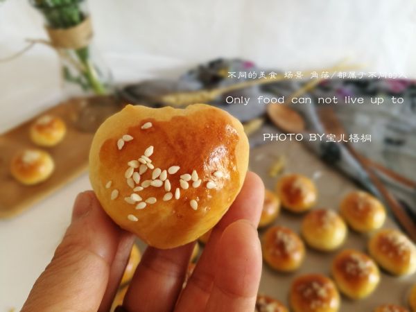 红豆沙迷你小面包