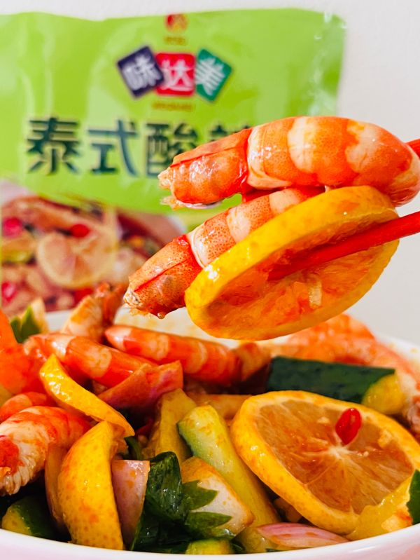 泰式酸辣柠檬虾