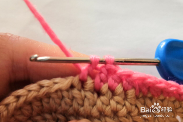 钩针减针怎么钩
