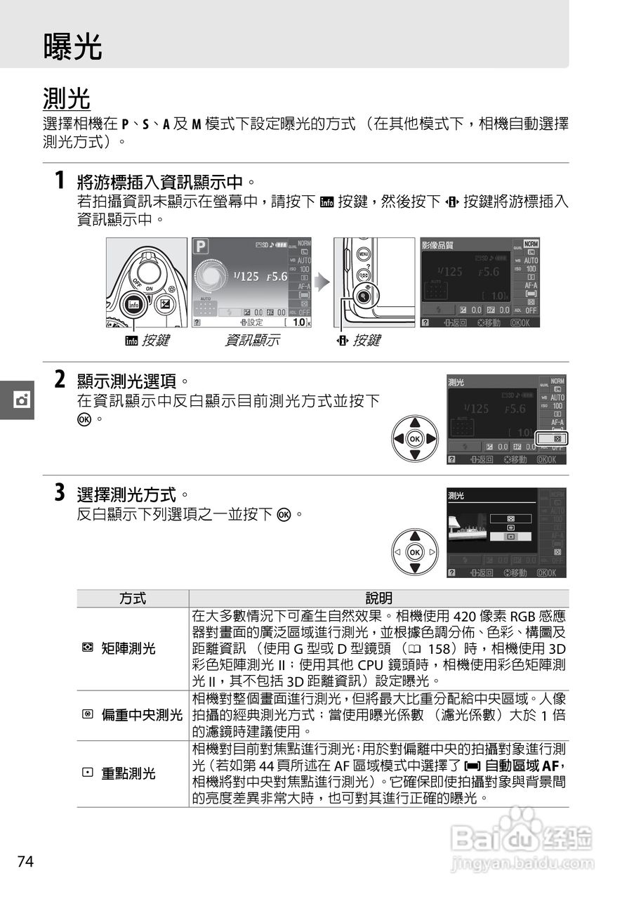尼康D3000数码相机使用说明书:[10]