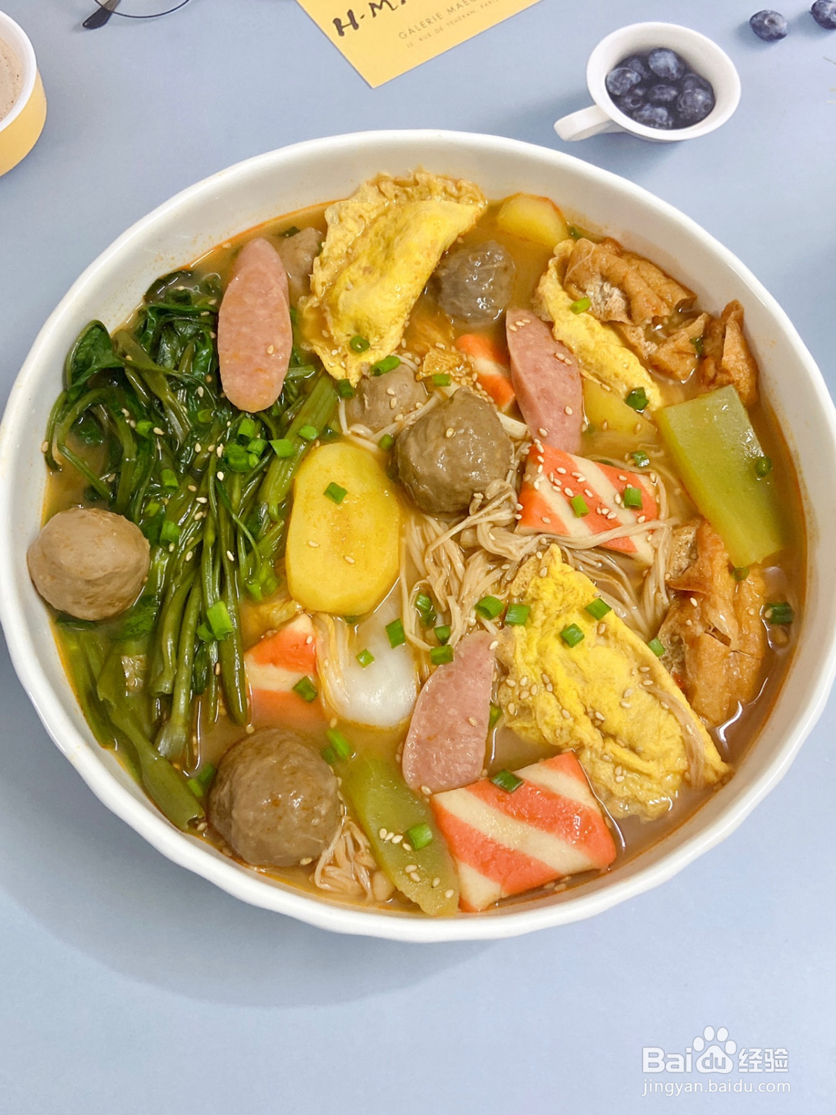 自制清汤麻辣烫的做法