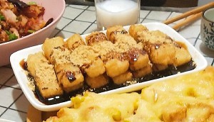 记忆里的红糖糍粑