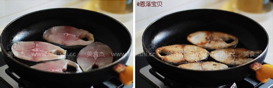 香煎马鲛鱼的做法