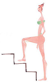 女孩子的局部塑身