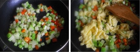 佛手瓜炒鸡蛋