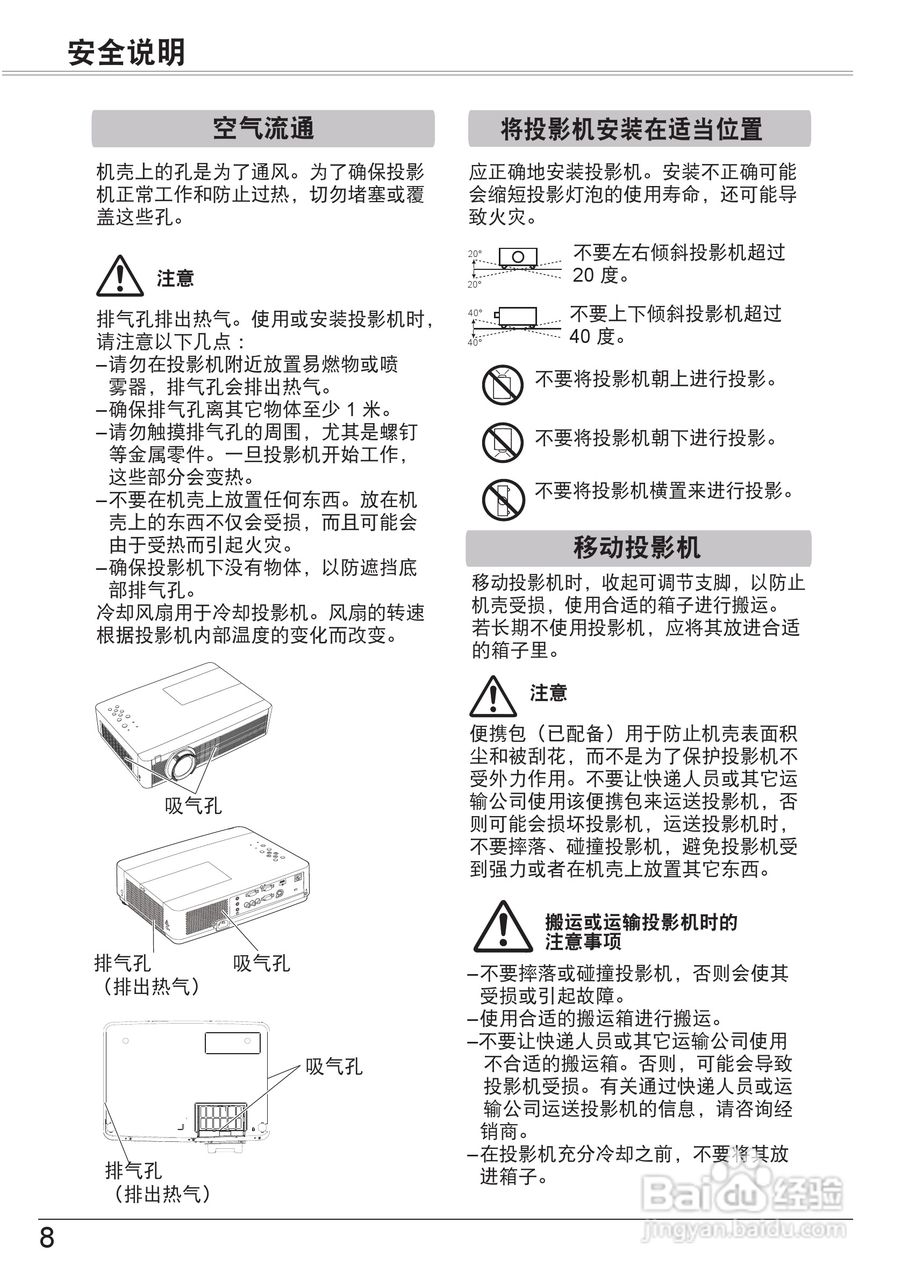 佳能 LV-8320投影机说明书:[1]