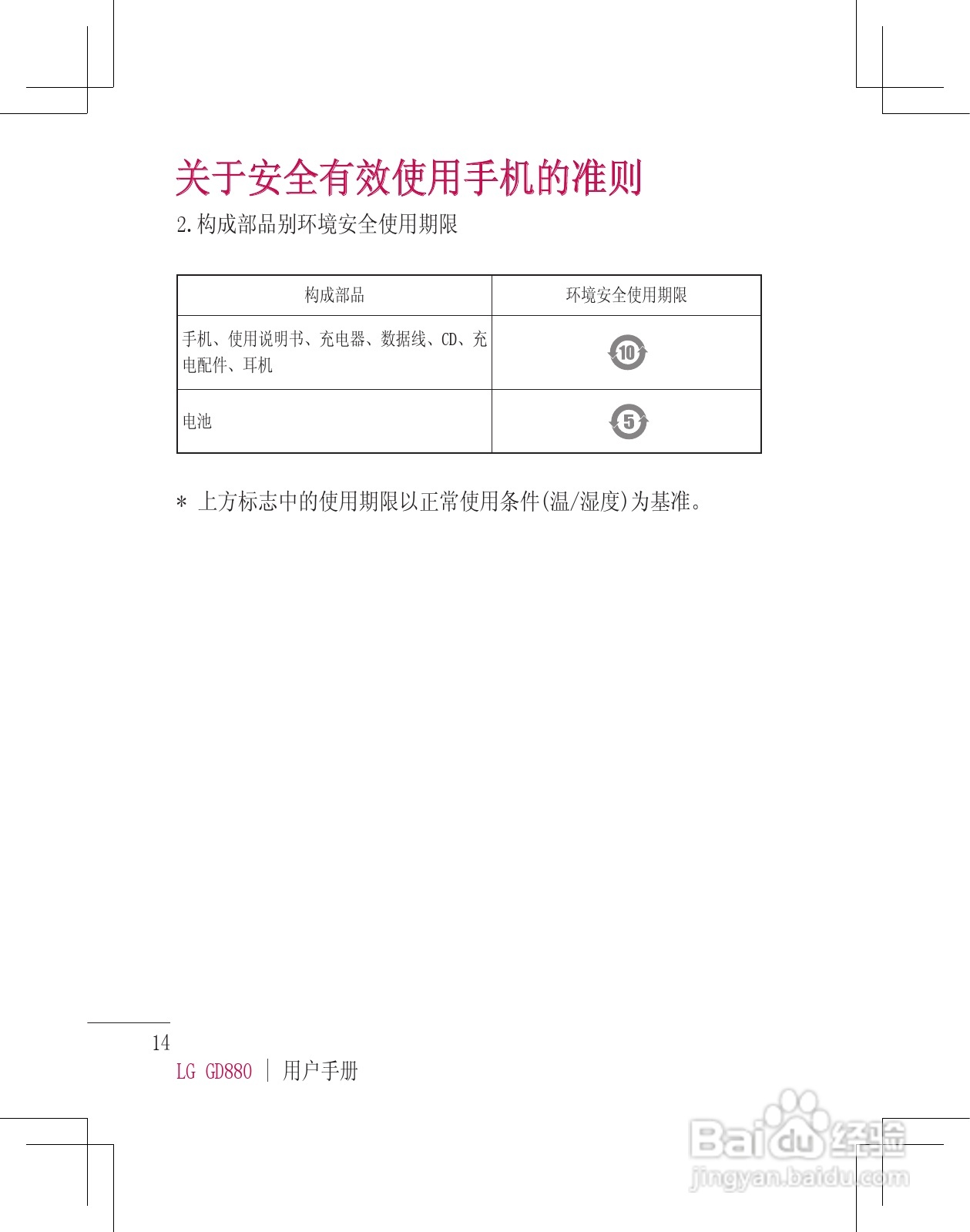 LG GD880手机使用说明书:[2]