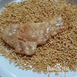 创意吃法之干脆面炸鸡排