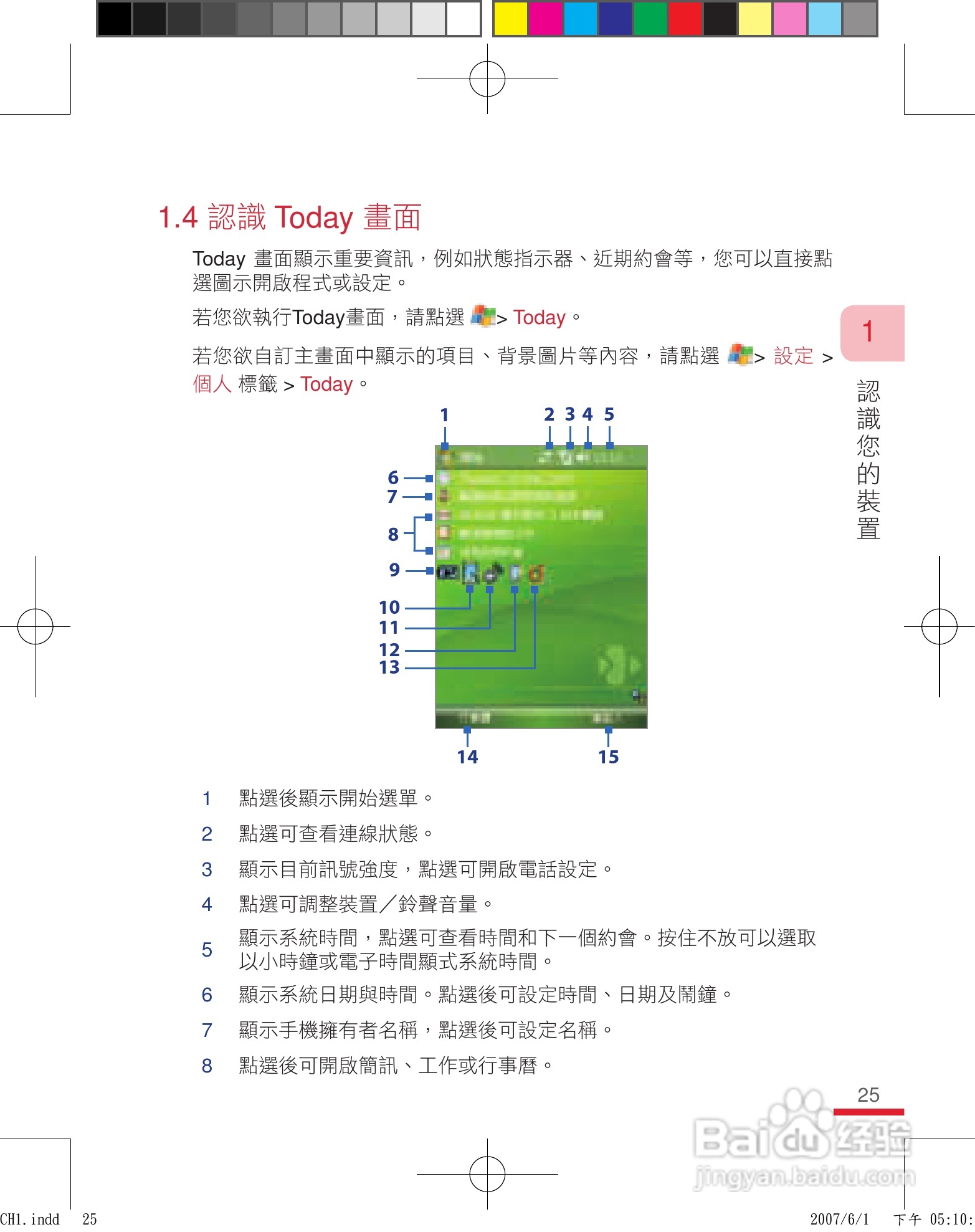 HTC手机P3600i型使用说明书:[3]
