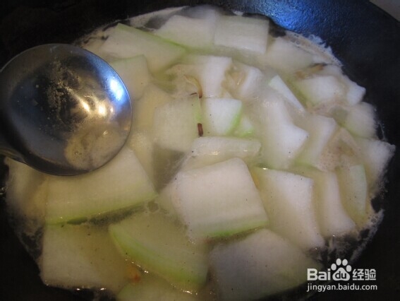 咸肉冬瓜汤的煮法
