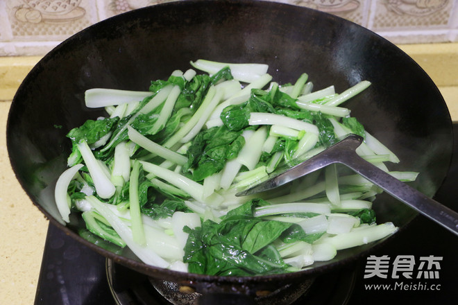 蒜蓉腐乳小白菜