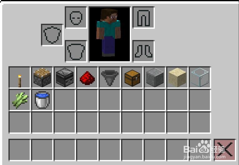 我的世界怎么做自动甘蔗收割机