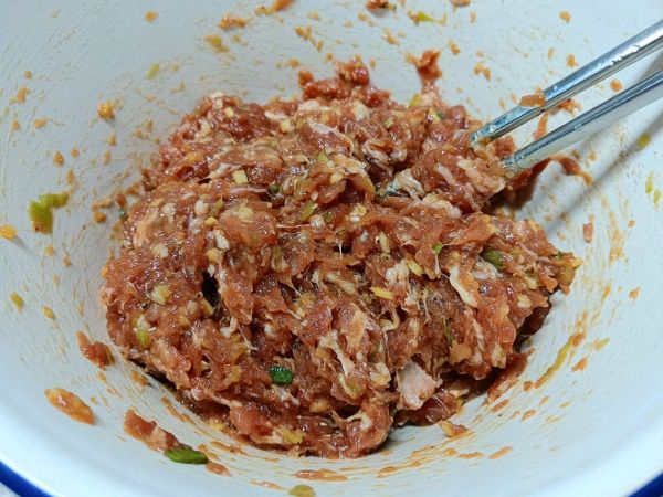 水萝卜肉馅水饺