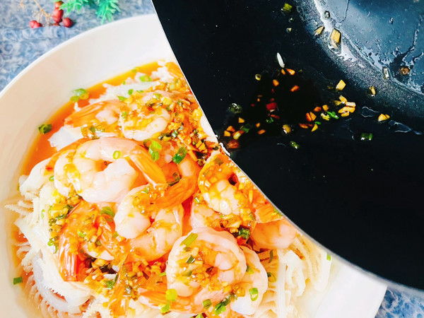 鲜汁大虾牛百叶