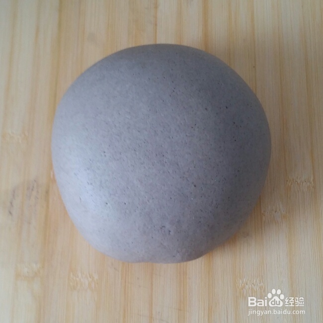 妈妈教我做的黑芝麻馒头