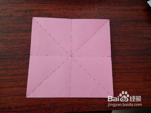 百合花折纸教程