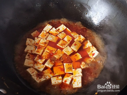 麻婆豆腐的做法