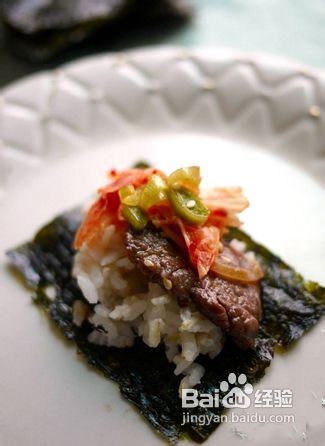 韩式烤肉海苔TACOS