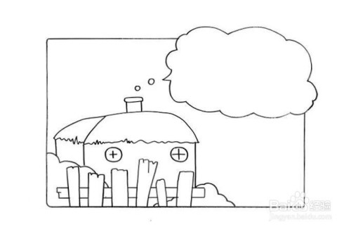 山居秋暝怎么画最简单