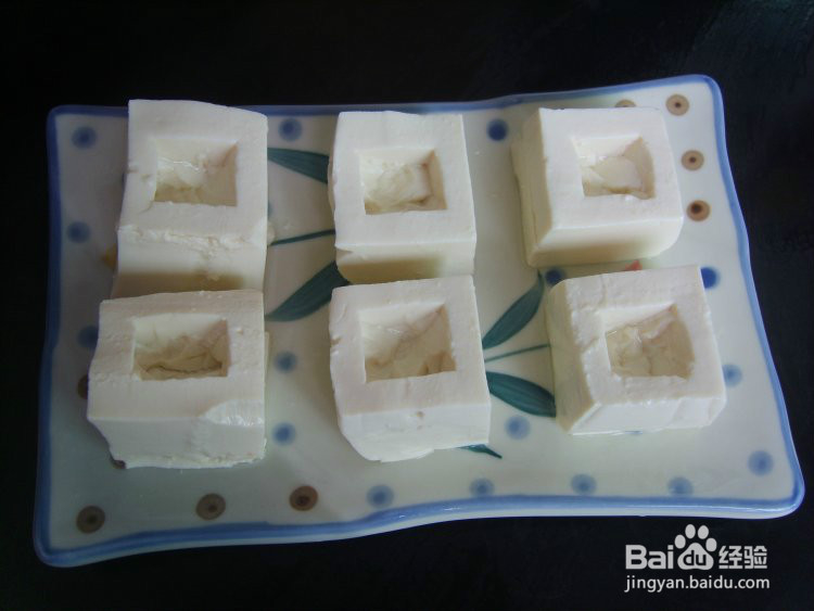 我们一起来做鲜虾酿豆腐